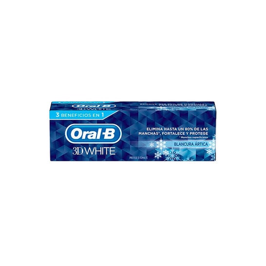 Oral-B 3D White Blancura Artica Pasta Dentífrica 75ml