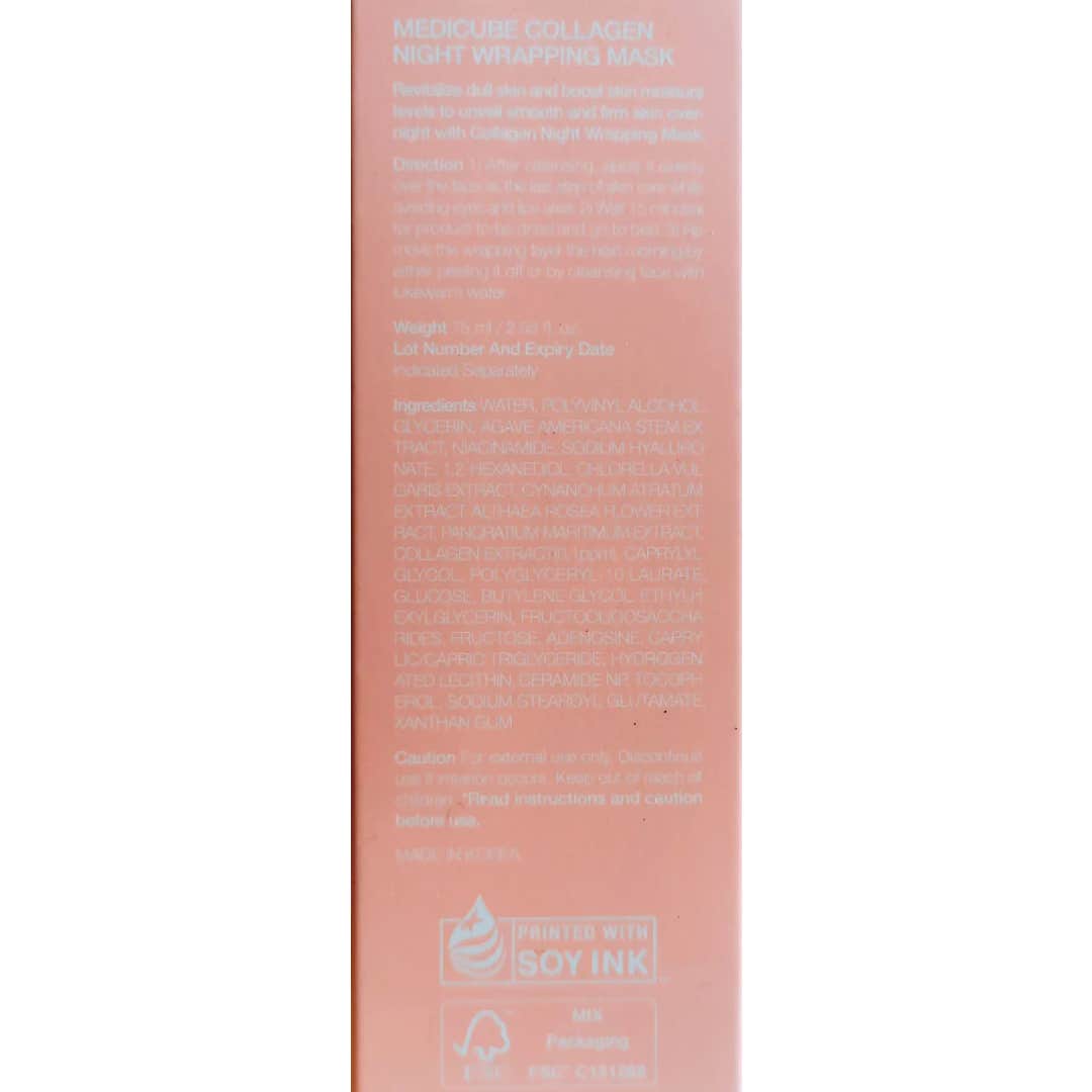 Medicube Collagen Mascarilla Nocturna 75ml