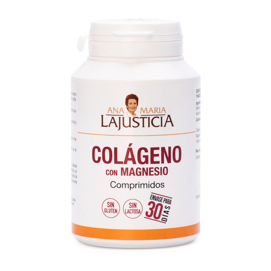 Ana Maria Lajusticia colágeno con magnesio 180 comprimidos para huesos, músculos y articulaciones