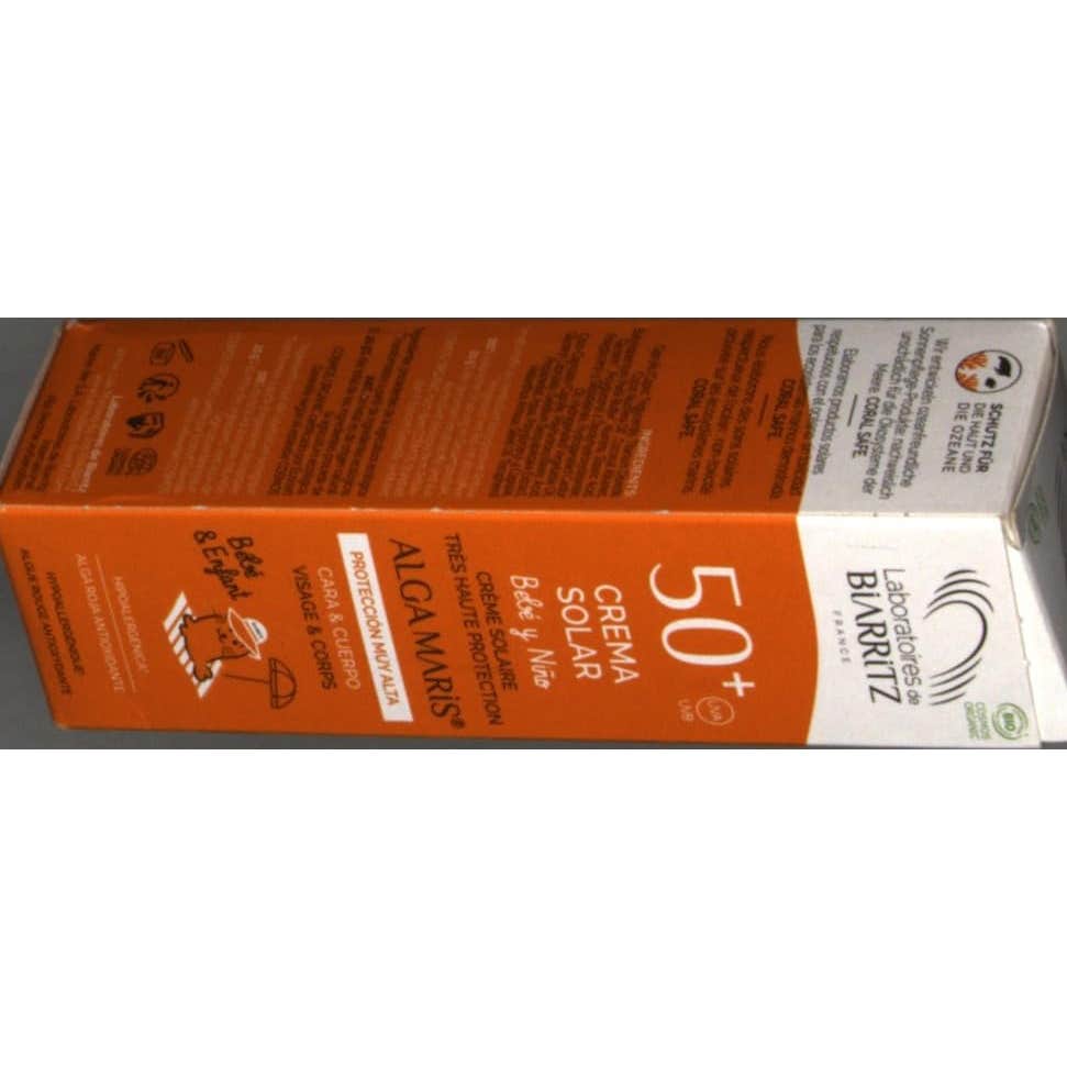 Laboratoires de Biarritz Crema Solar SPF50+ Alga Maris 100ml