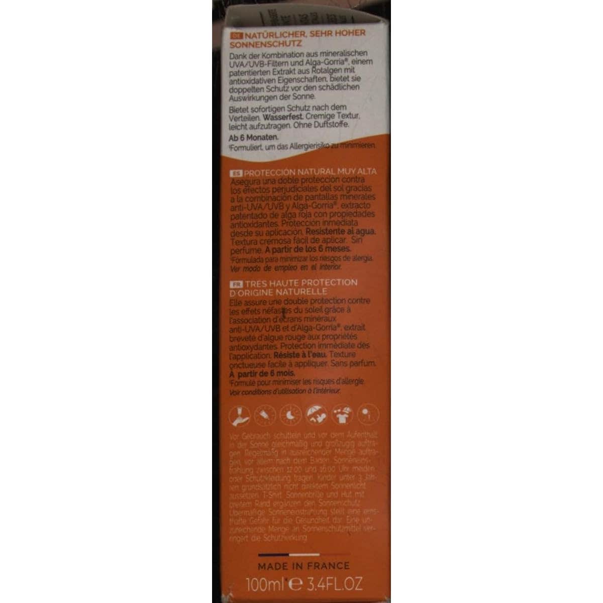 Laboratoires de Biarritz Crema Solar SPF50+ Alga Maris 100ml