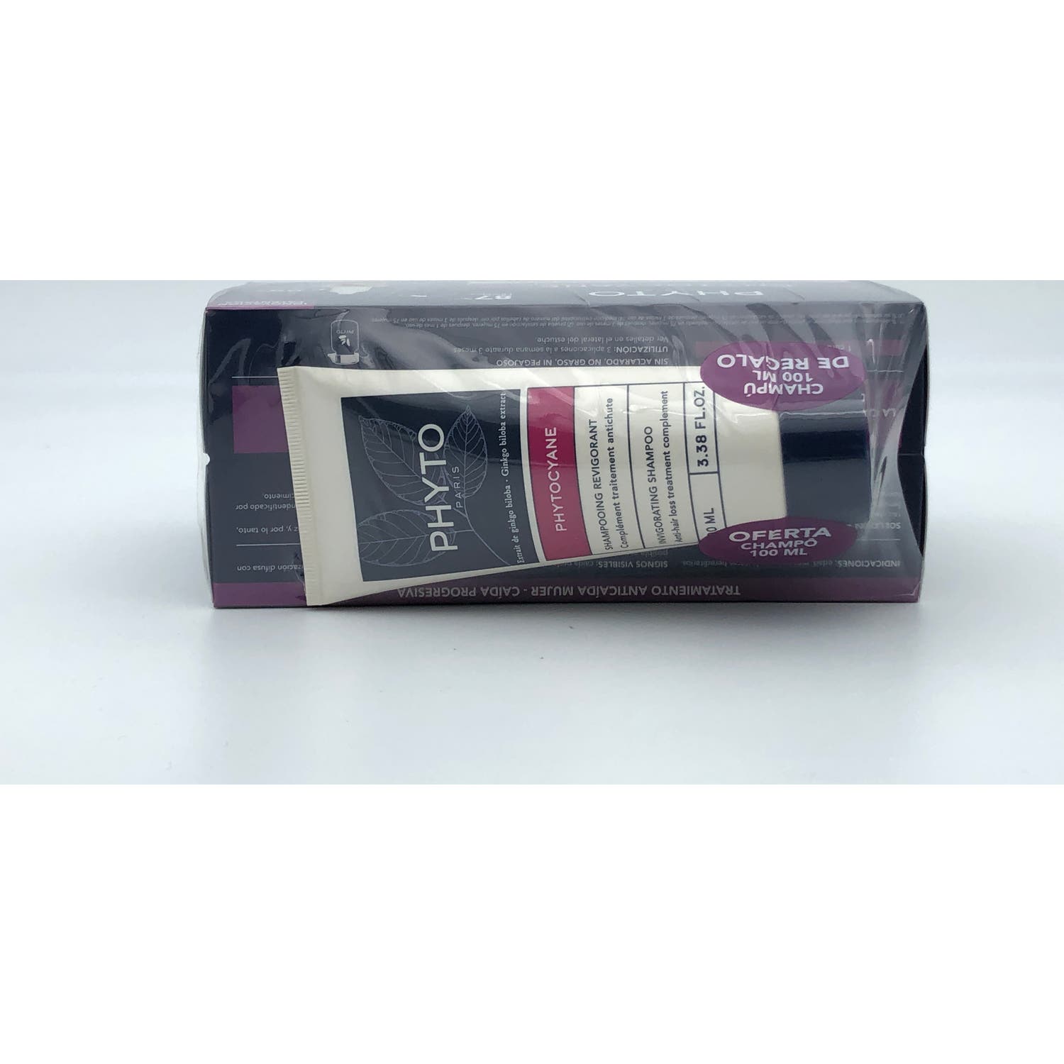 Phytocyane Kit Anticaída Progresiva Mujer 12 ampollas + Champú 100ml