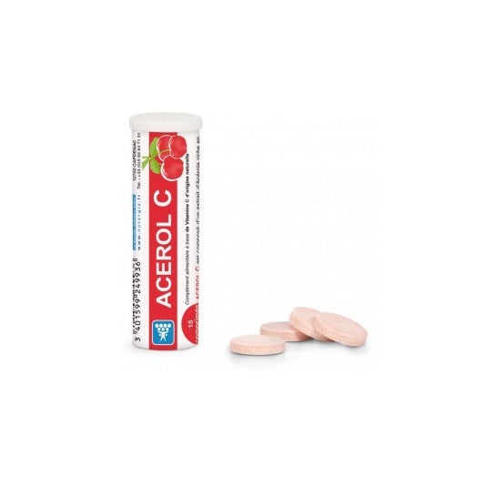Acerol C Vit C Nat Cpr T/15