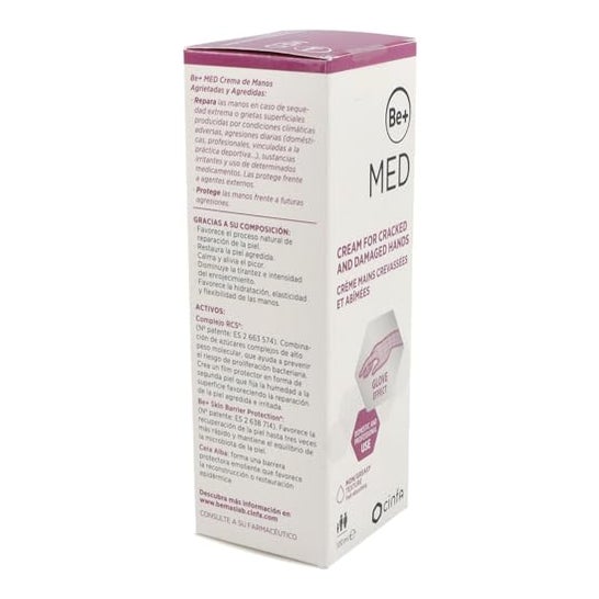 Be+ Med Crema Manos Agrietadas 100ml