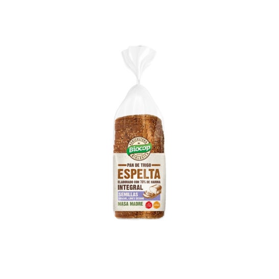 Biocop Pan de Molde de Trigo Espelta Integral 400 g
