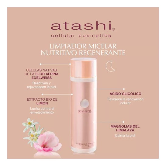 Atashi® Cellular Perfection Skin Sublime Limpiador Micelar Facial 250 ml