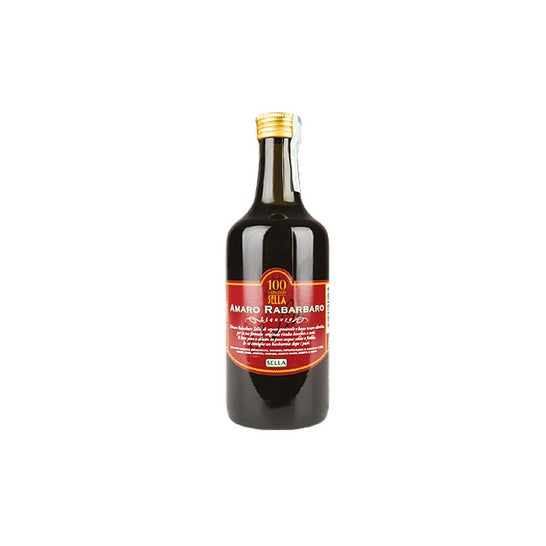 Sella Amaro Rhubarb Saddle 500 ml