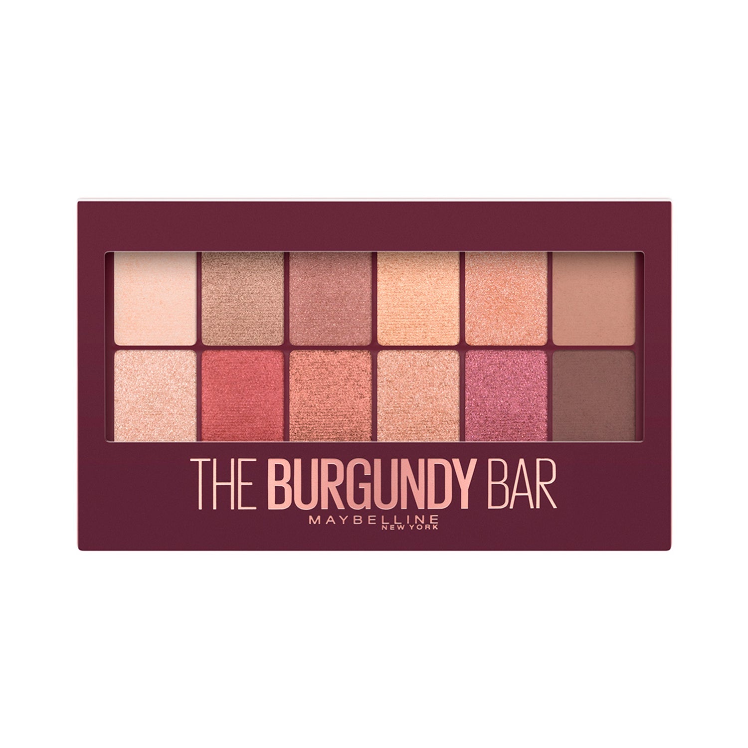 Loreal The Burgundy Bar Paleta Sombra De Ojos 4
