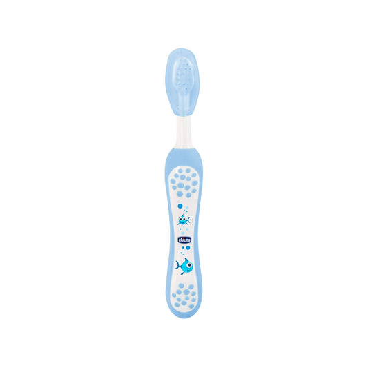 Chicco Cepillo Dental Infantil de Cerdas Suaves Azul 6m+ 1ud