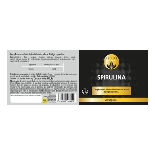 Phytofarma Spirulina 280 caps