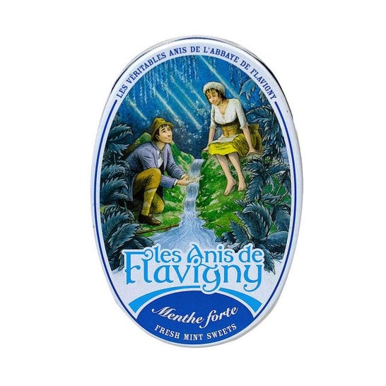 Les Anis de Flavigny Caramelo Menta Fuerte 50 g