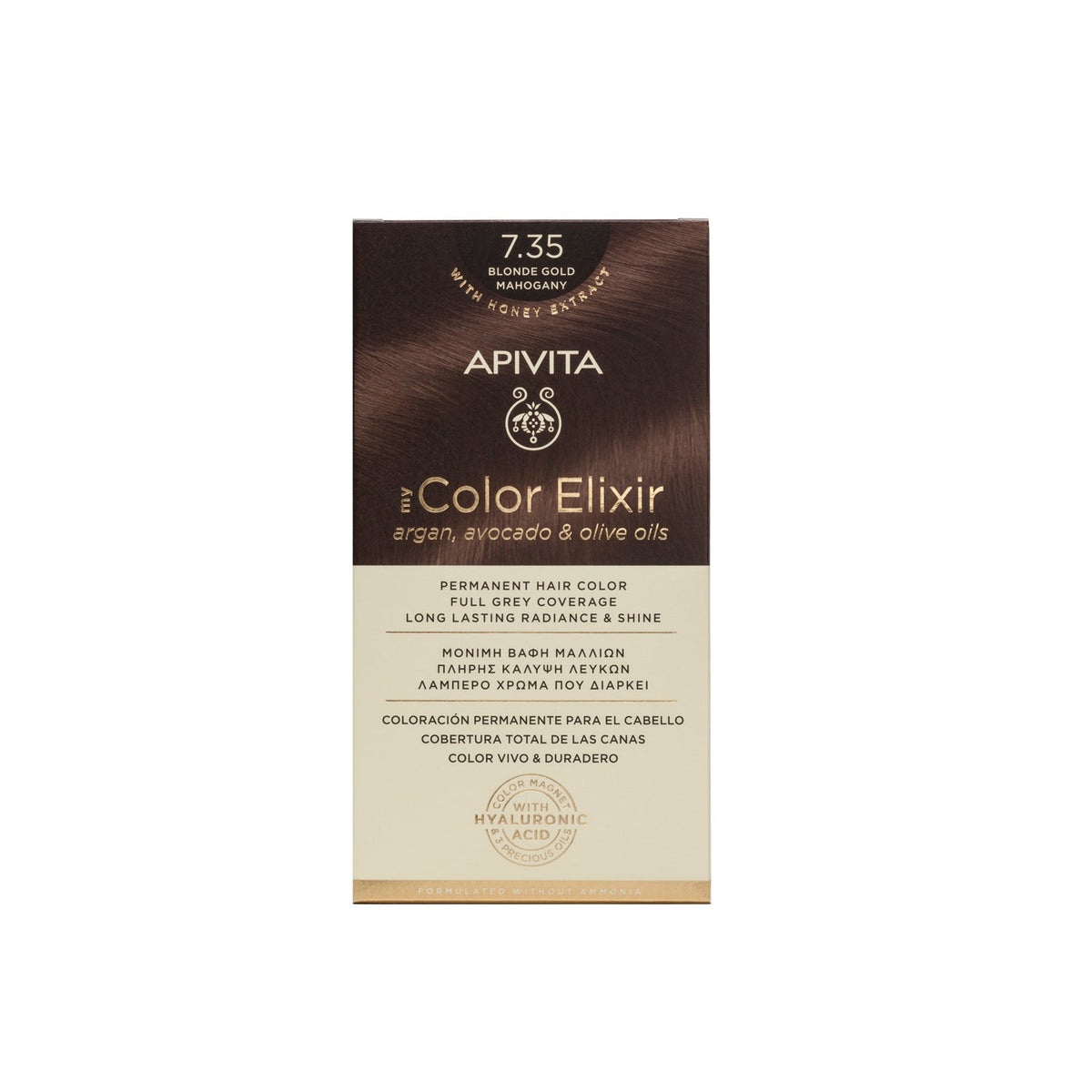 Apivita Kit My Color Elixir Tinte Cabello Nro 7,35