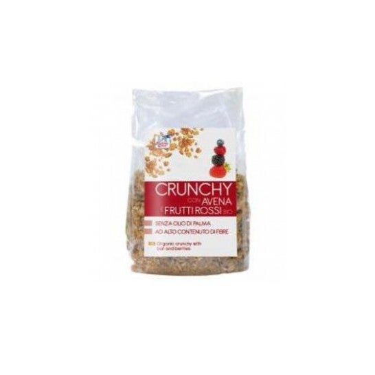 CRUJIENTE DE AVENA FRUTAS ROJAS ORGÁNICAS