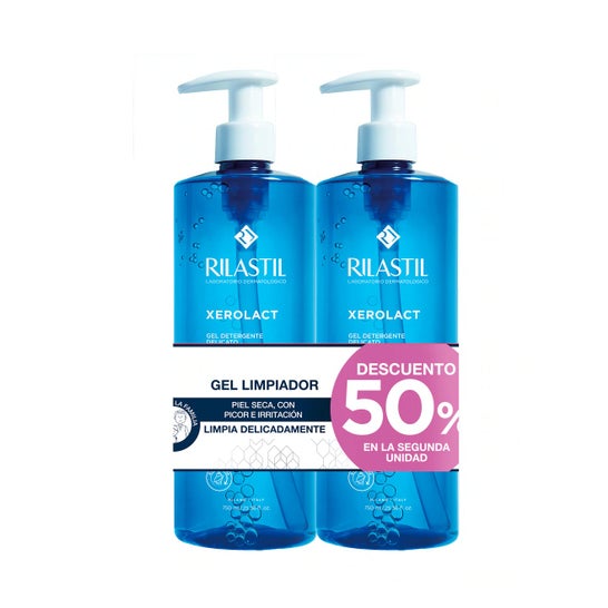 Rilastil Xerolact Gel Limpiador 2x750ml