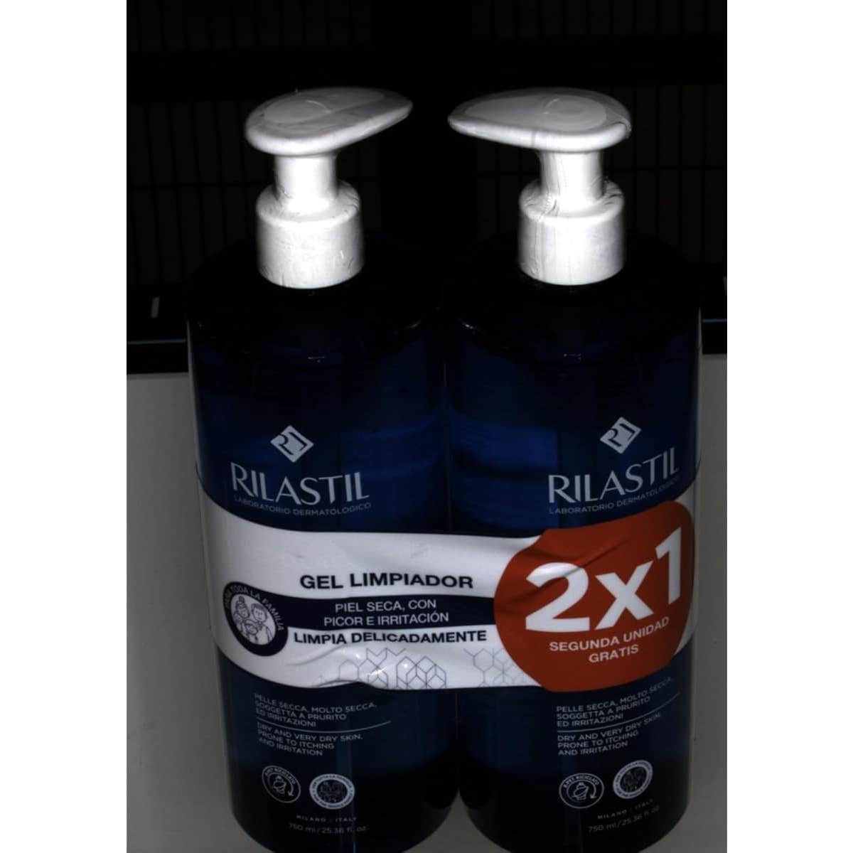 Rilastil Xerolact Gel Limpiador 2x750ml