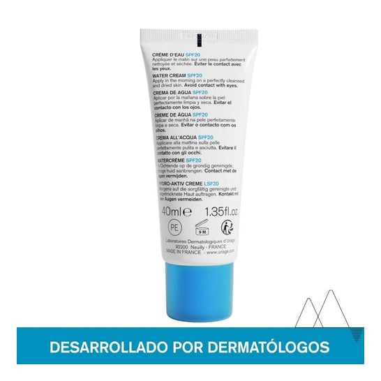 Uriage Crema de agua ligera SPF20 40 ml