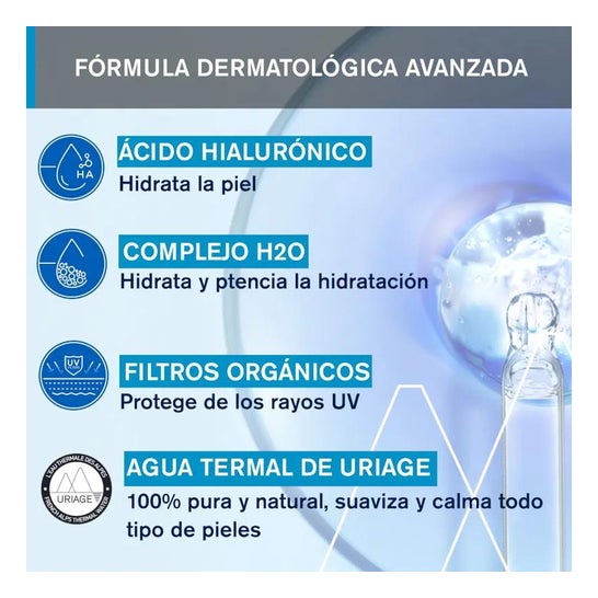 Uriage Crema de agua ligera SPF20 40ml