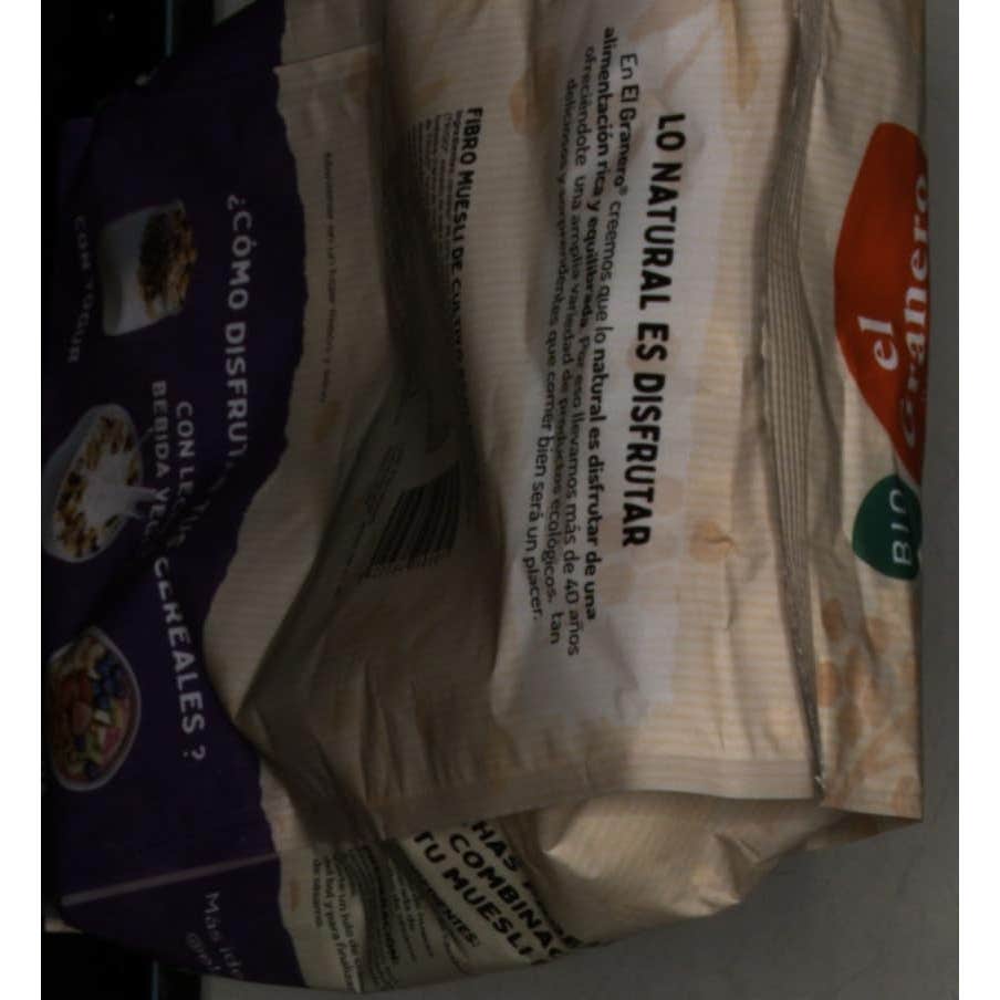 El Granero Integral Fibro Muesli Bio 500g