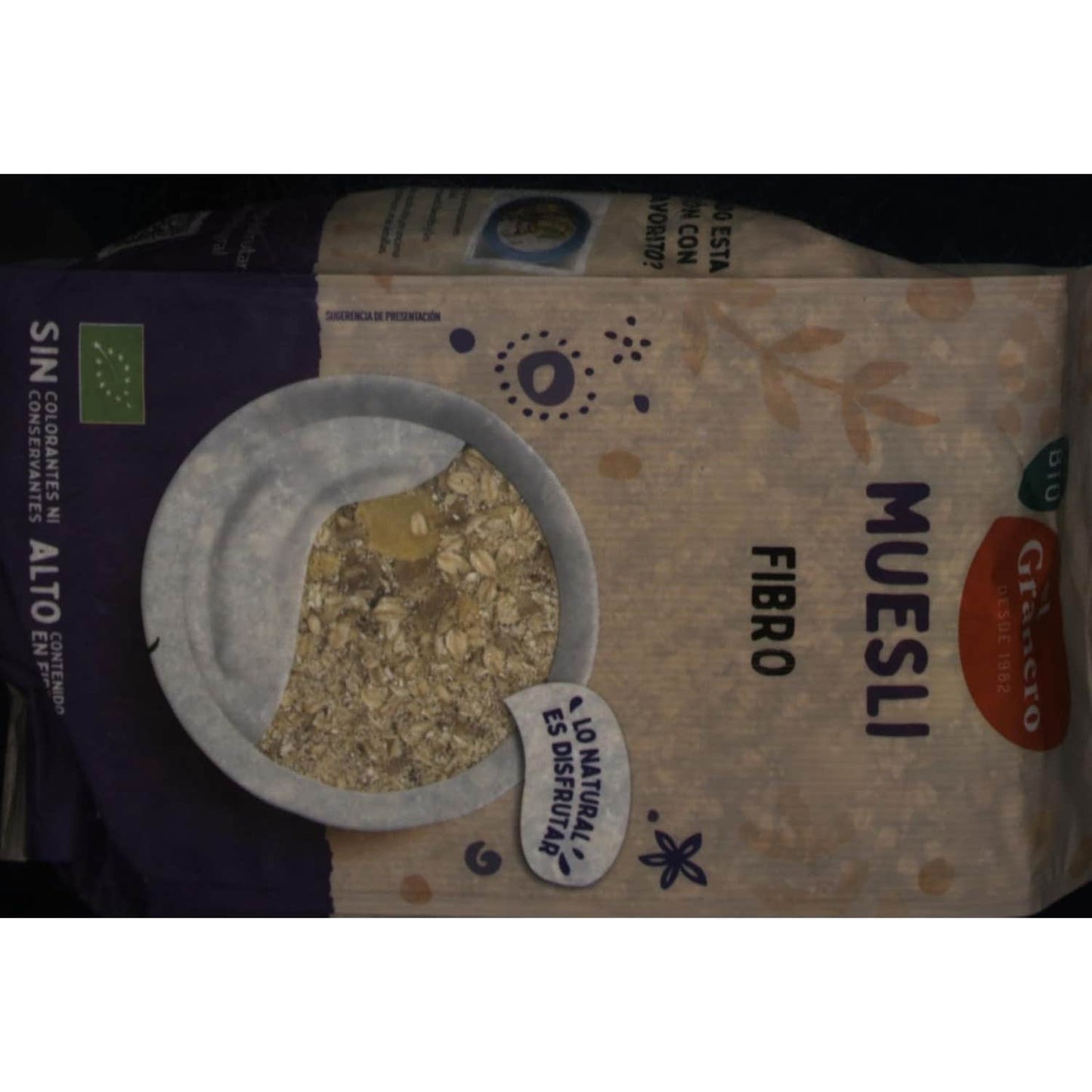 El Granero Integral Fibro Muesli Bio 500g