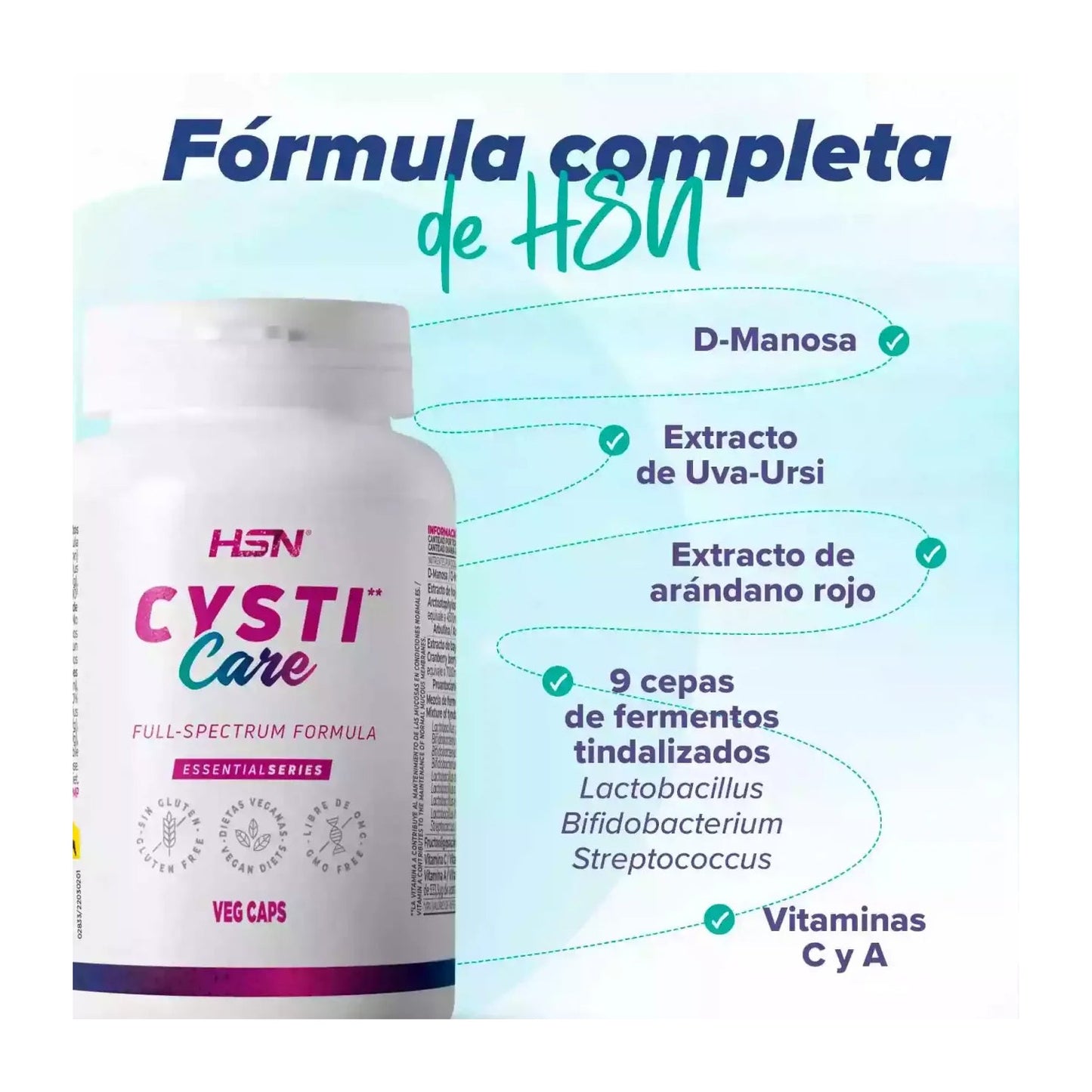 HSN Cysti Care 120vcaps