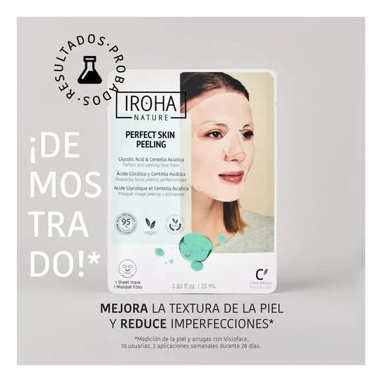 Iroha Nature Mascarilla Peeling Piel Perfecta Ácido Glicólico 20ml