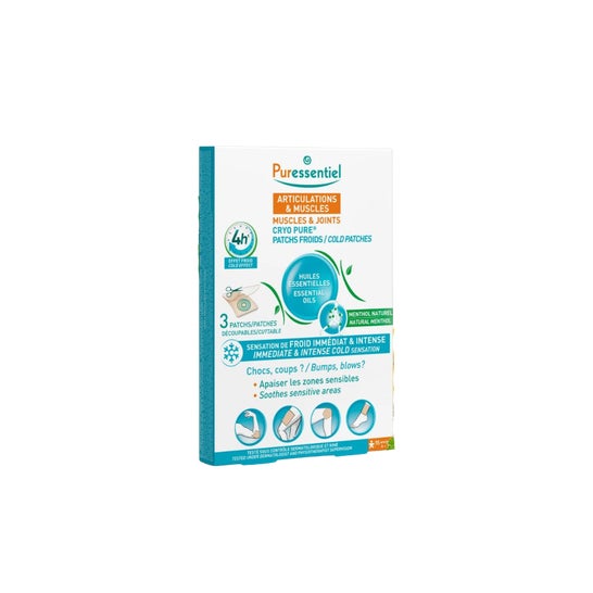 Puressentiel Articulaciones & Músculos Cryo Pure Parches 3 uds