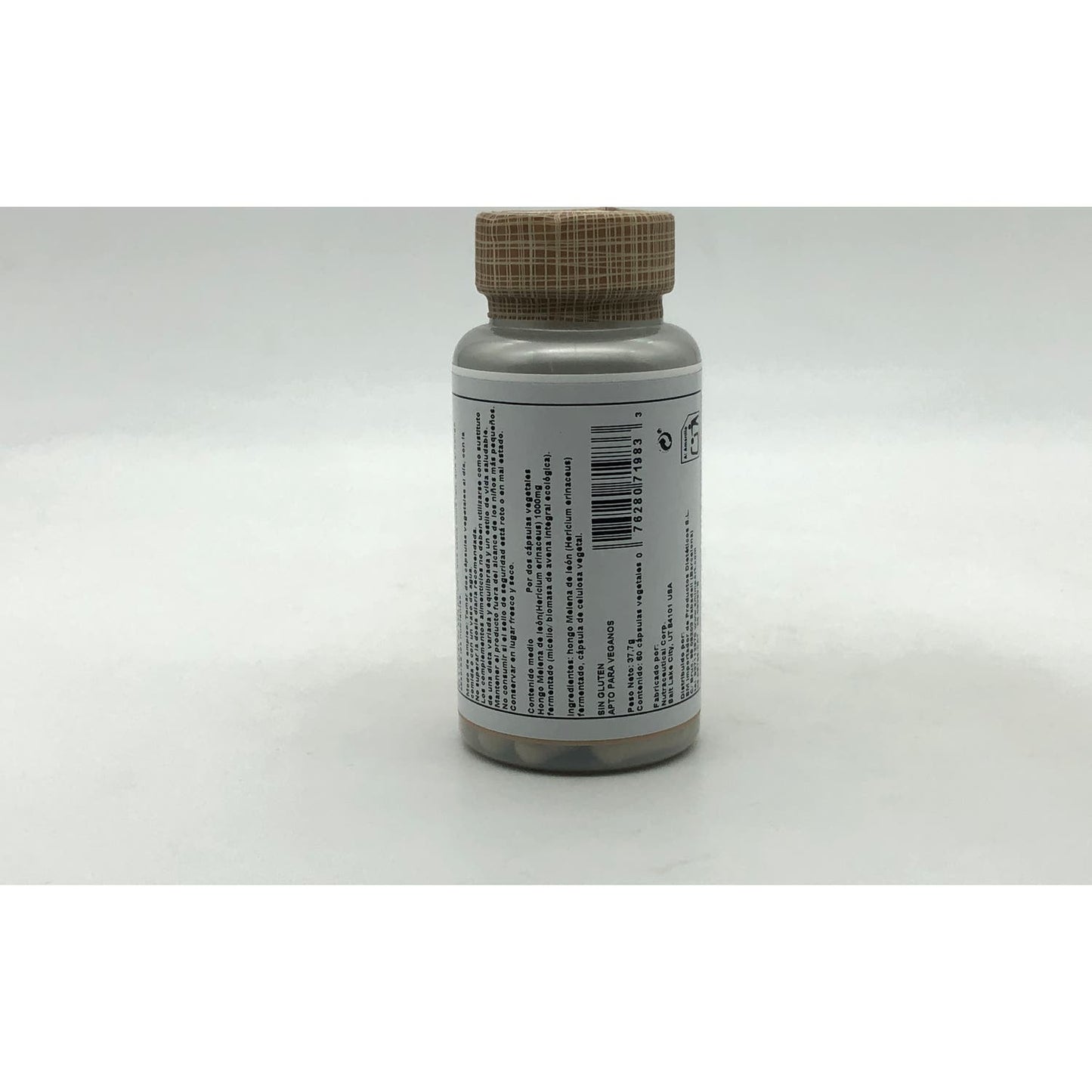 Solaray Melena de León Fermentada 1000mg 60caps