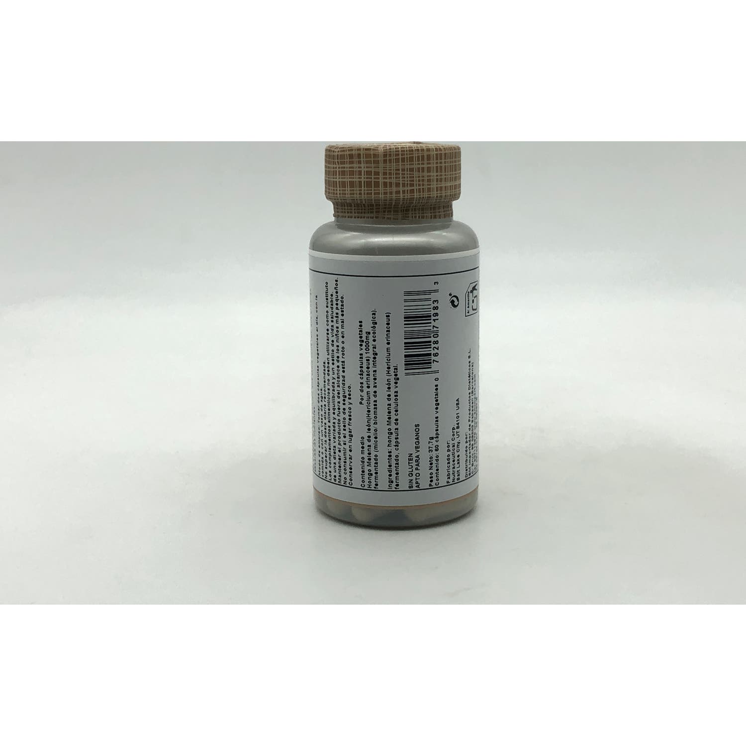 Solaray Melena de León Fermentada 1000mg 60caps