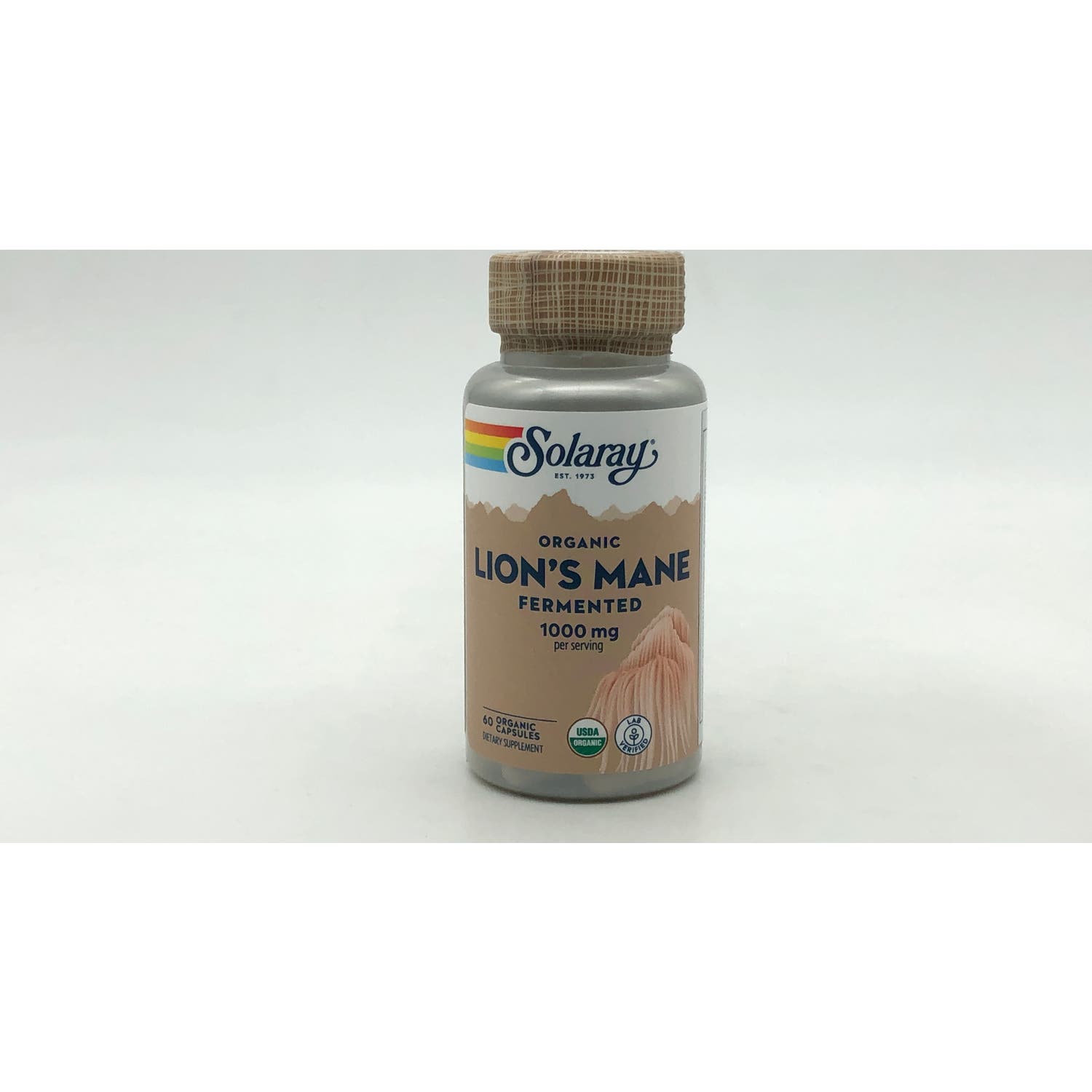 Solaray Melena de León Fermentada 1000mg 60caps