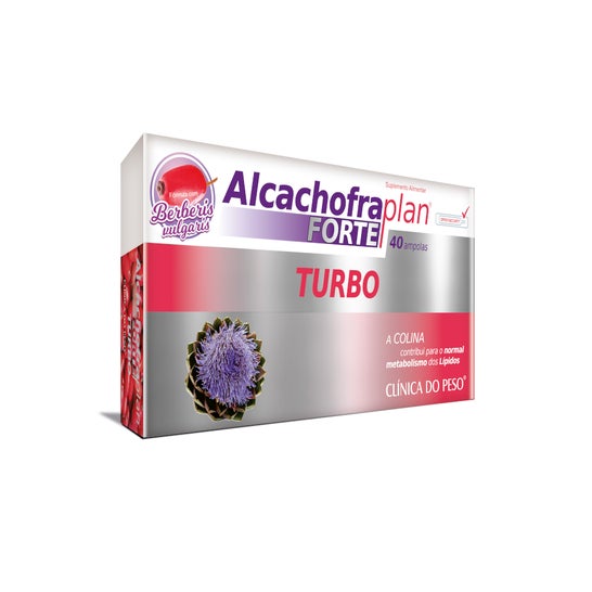 Fharmonat Alcachofa Plan Forte Turbo 40 ampolas