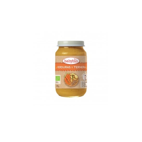 Babybio Tarrito Ecológico De Verduras Y Ternera 200g