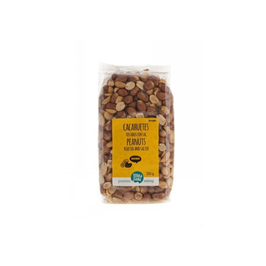 Terrasana Cacahuetes Tostados Sal 250 g