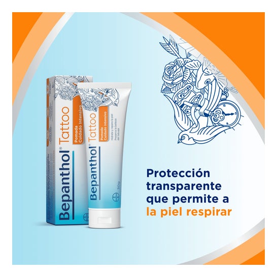 Bepanthol Tattoo Pomada Cuidado Intensivo 30g