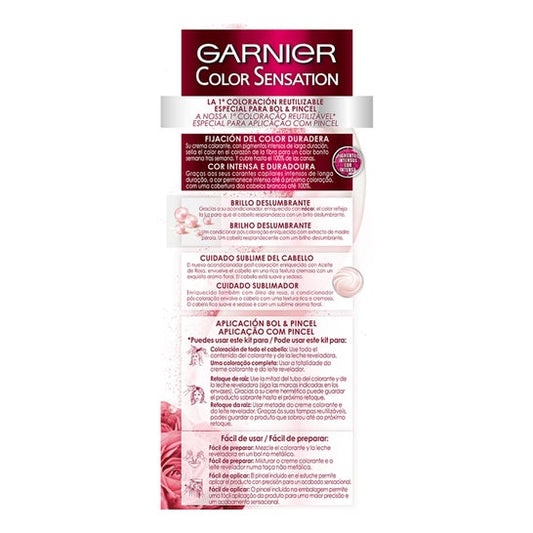 Garnier Color Sensation N°6.60 Rojo Intenso 1ud