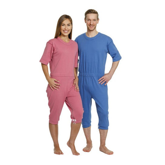 Ayudas Dinámicas Pijama Manga Corta Color Azul Talla S