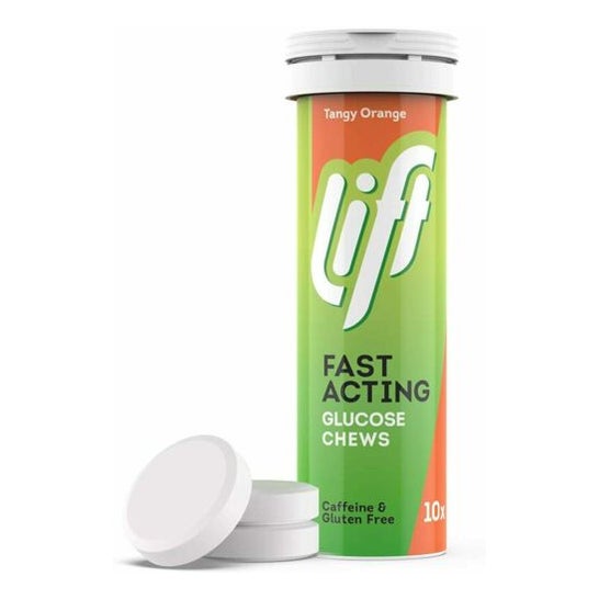 Lift Pastillas Glucosa Naranja 10caps