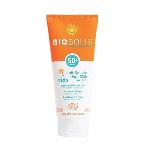 Biosolis Leche Solar Facial Y Corporal Niños Spf50+ 100ml.