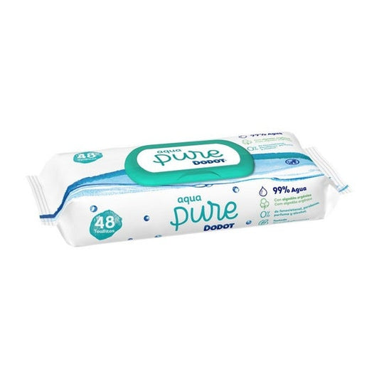 Dodot Aqua Pure Toallitas Algodón Orgánico 48uds