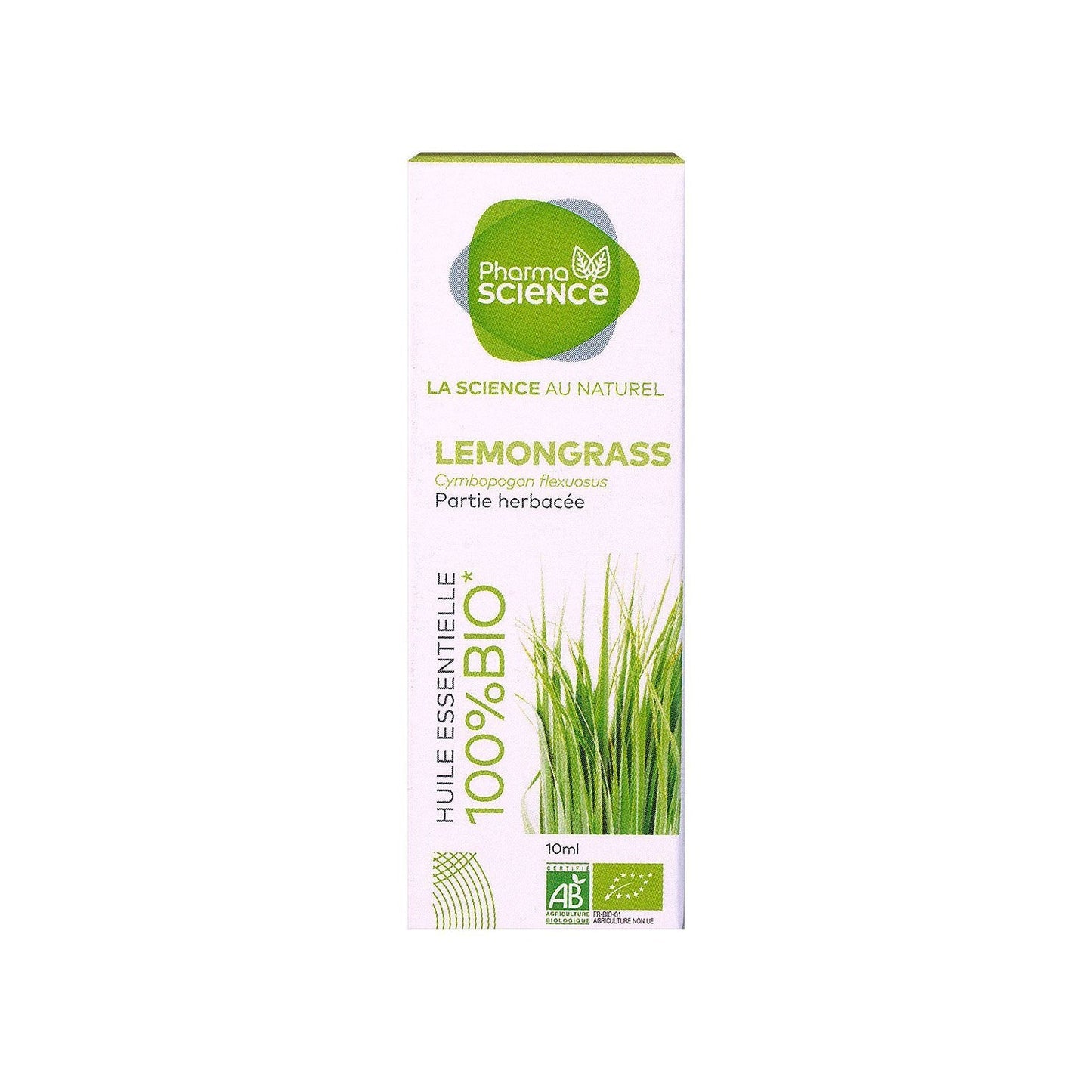 Pharmascience Aceite Esencial de Hierba de Limón Orgánico 10ml