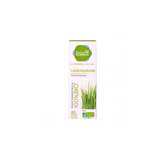 Pharmascience Aceite Esencial de Hierba de Limón Orgánico 10ml
