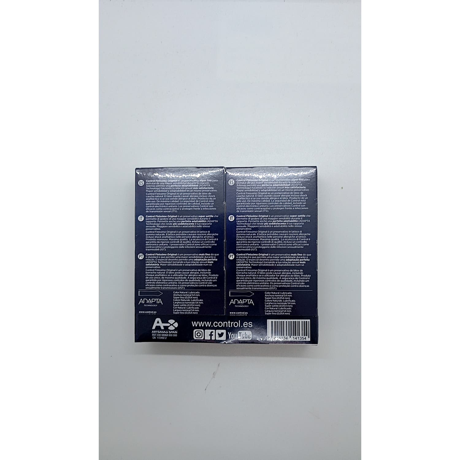 Control Finissimo Original 12+12uds