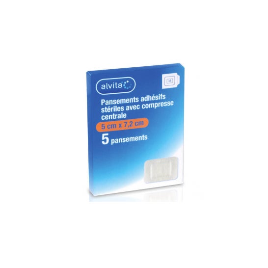 Alvita Pans Adh/Sterile 5 X7,2 cm