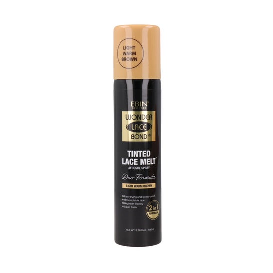 Ebin New York Tinted Lace Melt Spray Light Warm Brown 100 ml