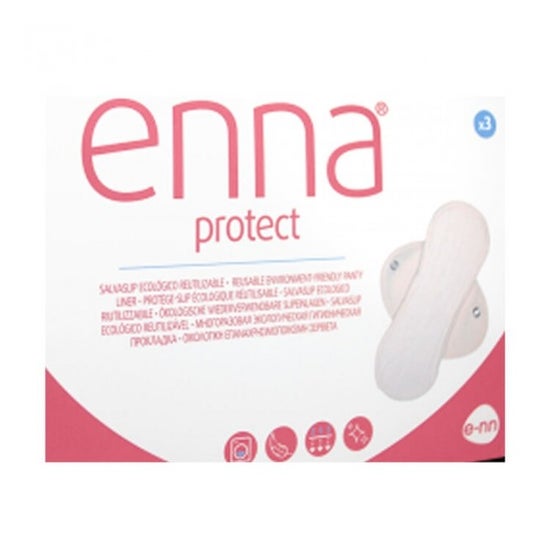 Enna Protect Salvaslips Ecológicos Reutilizables 3uds