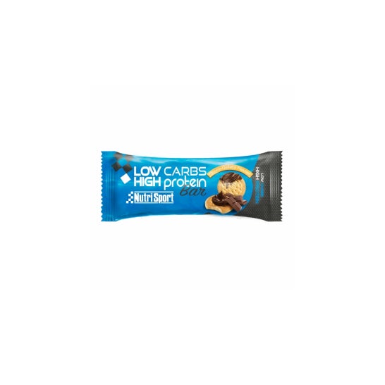 Barritas Low Carbs Nutrisport Exp. + 16 Und. - Chocolate-Galleta