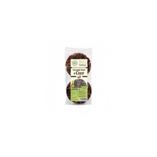 Solnatural Tortitas Arroz Choco Negro Coco 100g