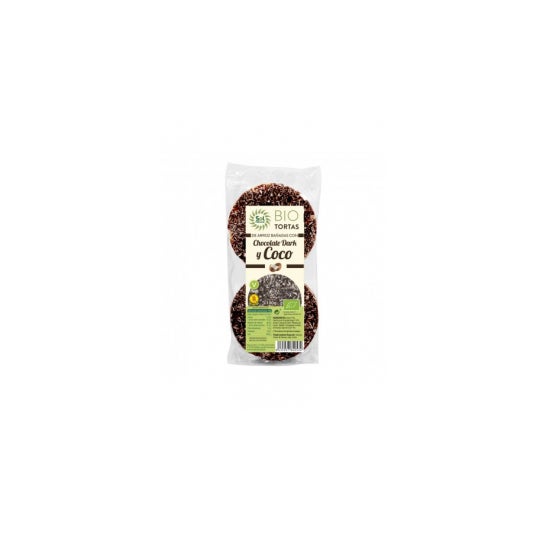 Solnatural Tortitas Arroz Choco Negro Coco 100g