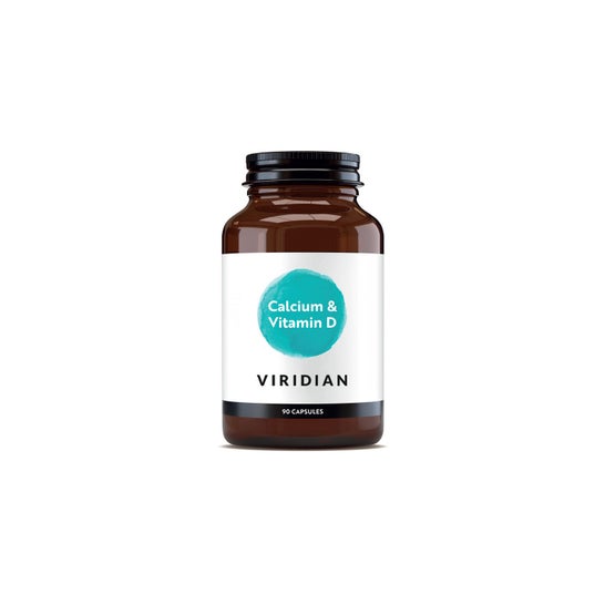 Viridian Calcio & D3 Alta Potencia 90 caps