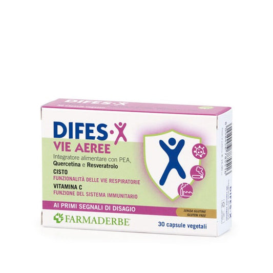 Farmaderbe Difes X Vie Aeree 30caps