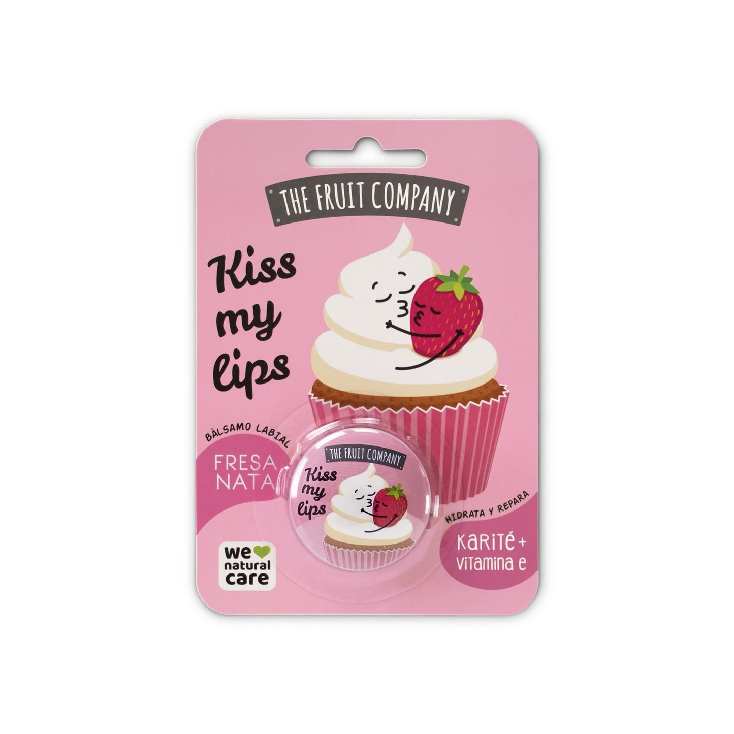 The Fruit Company Bálsamo Labial Fresa Nata 1ud